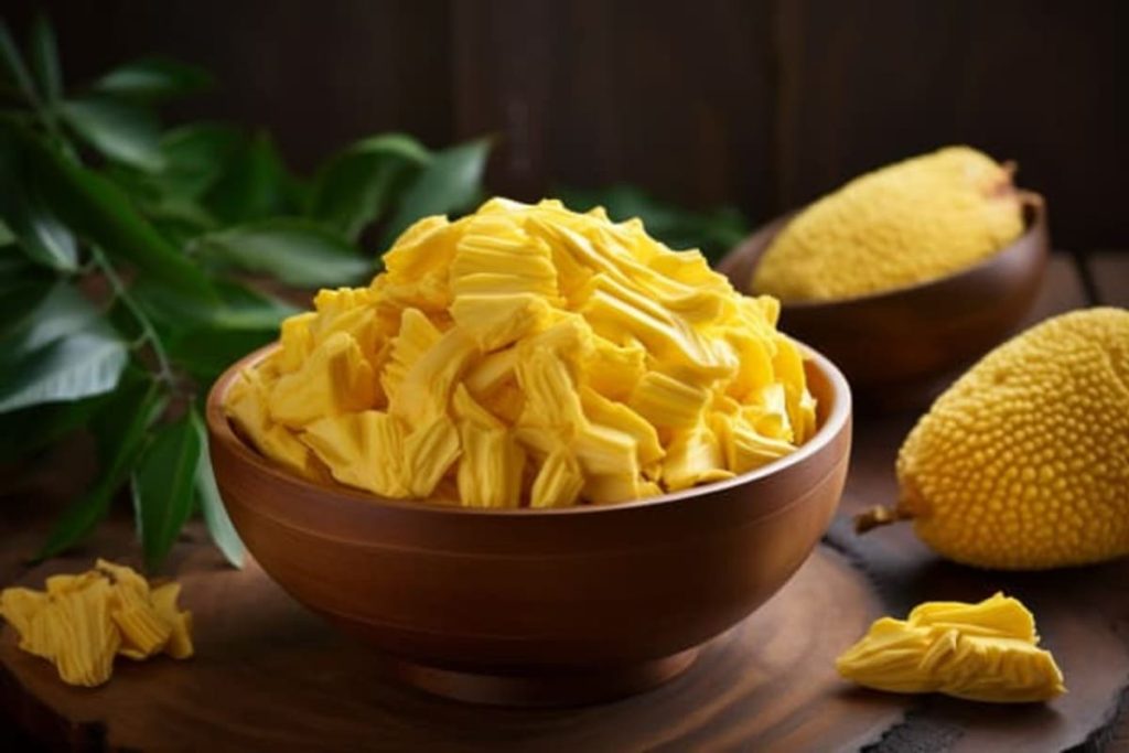 Jackfruit in a bowl.