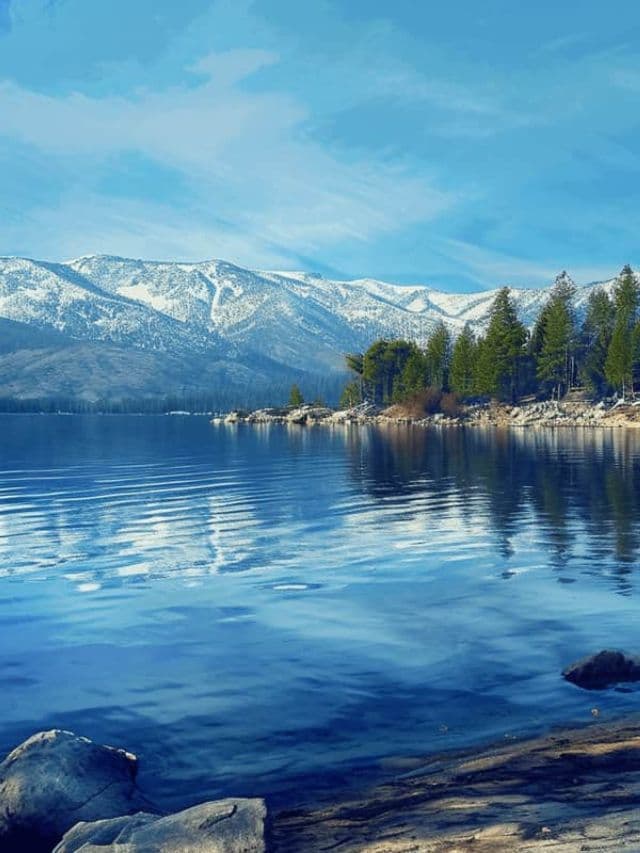 Lake Tahoe in April