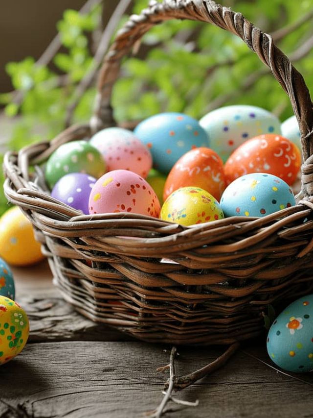 Toddler easter basket.