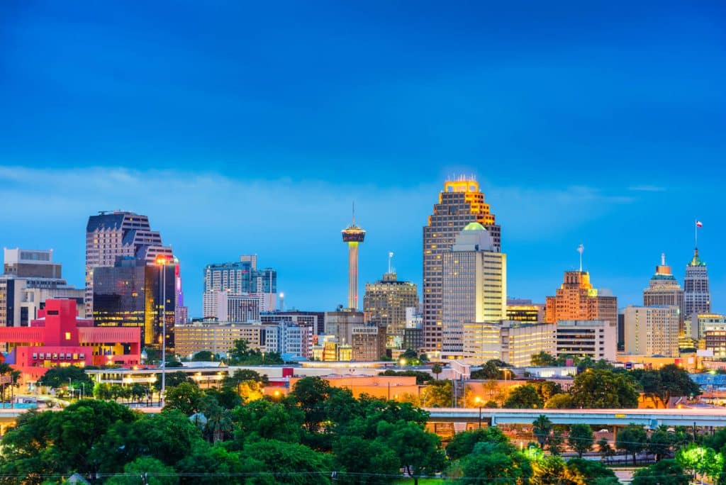 San Antonio Skyline.