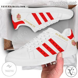 AS Monaco Sport Stan Smith Shoes