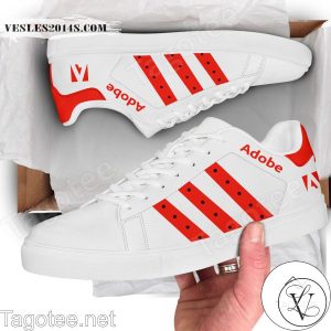 Adobe Logo Print Stan Smith Shoes