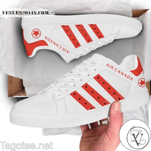 Air Canada Logo Stan Smith Shoes