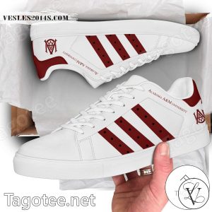 Alabama Agricultural and Mechanical University Logo Stan Smith Shoes