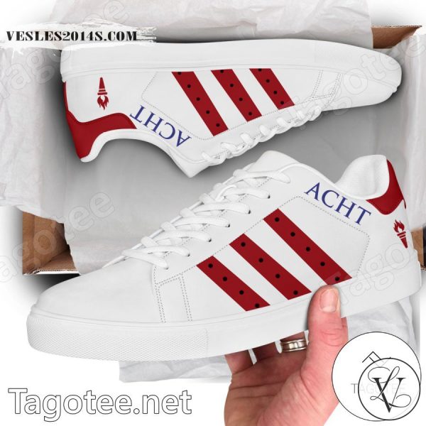 American College of Healthcare and Technology Logo Stan Smith Shoes