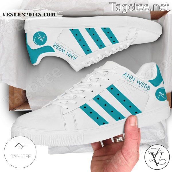 Ann Webb Skin Institute Logo Stan Smith Shoes