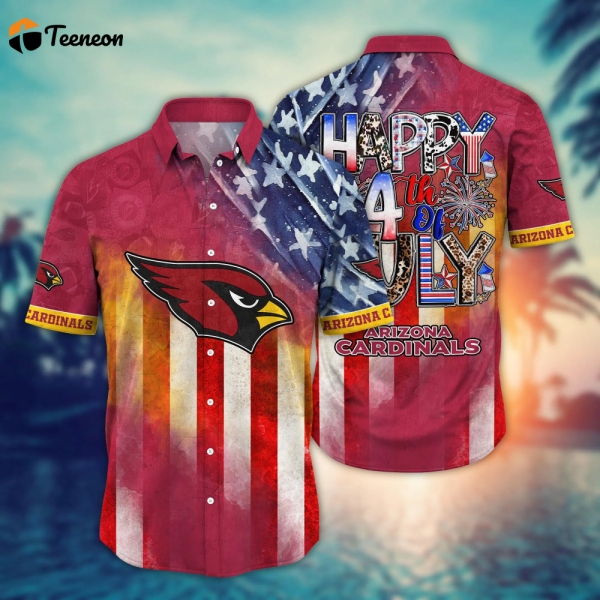 Arizona Cardinals NFL Hawaii Shirt Independence Day