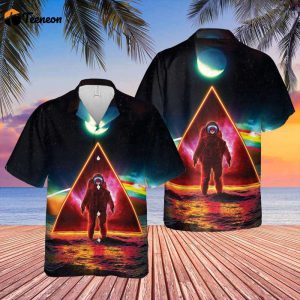 Astronaut Dark Side Of The Moon Pink Floyd Hawaiian Shirt Gift For Men Women