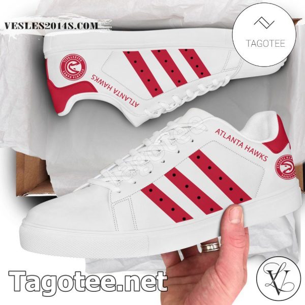 Atlanta Hawks Logo Stan Smith Shoes