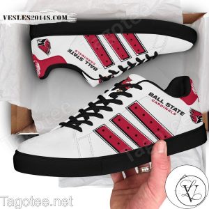 Ball State Cardinals Print Stan Smith Shoes Style