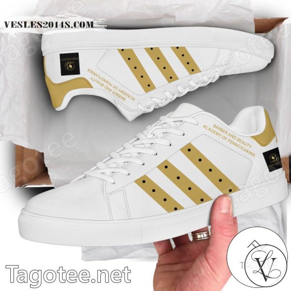 Barber and Beauty Academy of Pennsylvania Logo Stan Smith Shoes