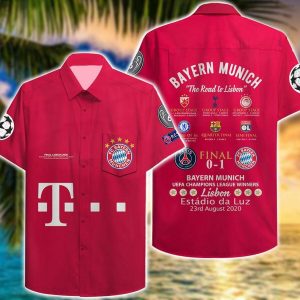 Bayern Munich Hawaiian Shirt Outfit Beach Summer