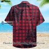 Bear Buffalo Check Hawaiian Shirt