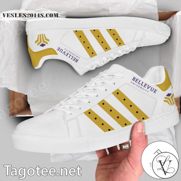 Bellevue University Logo Stan Smith Shoes