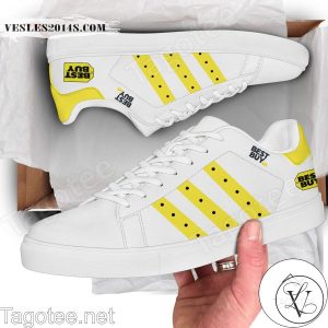 Best Buy Logo Print Stan Smith Shoes