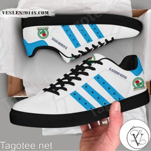 Blackburn Rovers Print Stan Smith Shoes Style