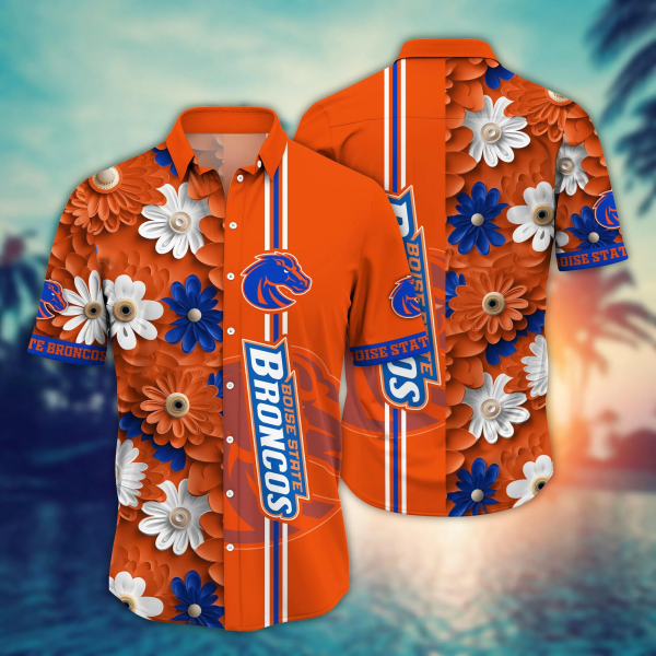 Boise State Broncos Gifts 2024 Flower Hawaii Shirt And Tshirt For Fans