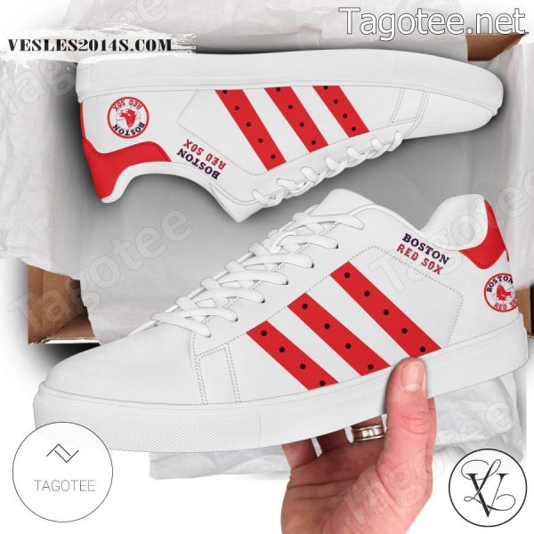 Boston Red Sox Logo Stan Smith Shoes