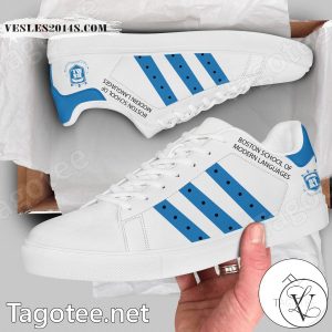 Boston School of Modern Languages Logo Stan Smith Shoes