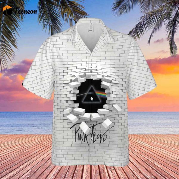 Brick In The Wall 3D Pink Floyd Hawaiian Shirt Gift For Men Women