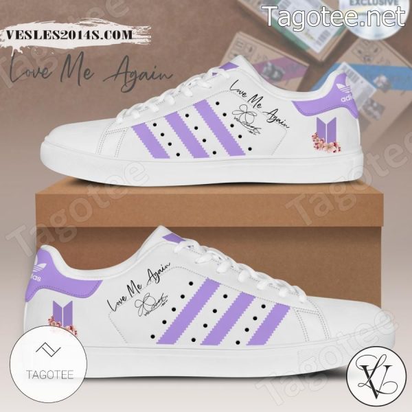 Bst V Love Me Again Stan Smith Shoes