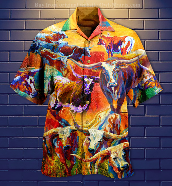 Buffalo Beautiful Painting – Hawaiian Shirt