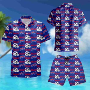 Buffalo Bills Bahama Style All Over Printed Hawaiian summer shirt