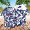 Buffalo Bills Hawaiian Shirt Bills Palm Leaves Hawaiian Shirt