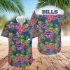 Buffalo Bills Hawaiian Shirt Bills Tropical Flower And Pineapple Hawaiian Shirt