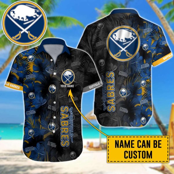 Buffalo Sabres Hawaiian Shirt Custom Name