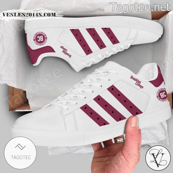 CUNY Brooklyn College Logo Stan Smith Shoes