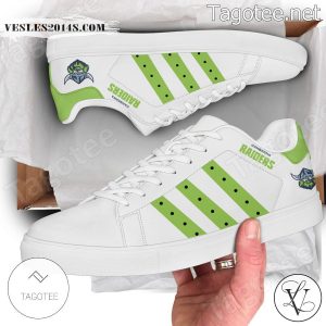 Canberra Raiders NRL Logo Stan Smith Shoes