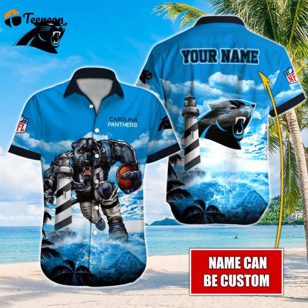 Carolina Panthers NFL-Hawaiian Shirt Custom