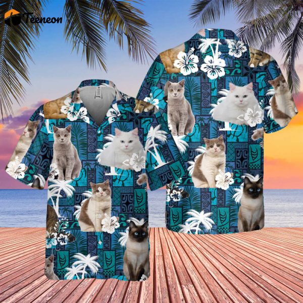 Cat Personalized Hawaii Shirt