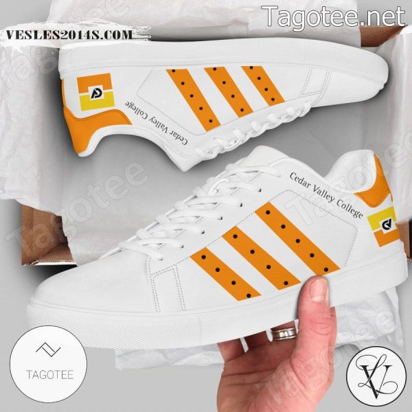 Cedar Valley College Logo Stan Smith Shoes