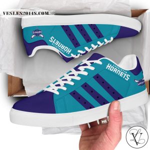 Charlotte Hornets Print Stan Smith Shoes Style