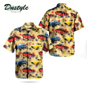 Chevy Midsized Automobile Car Independence Day Hawaiian Shirt