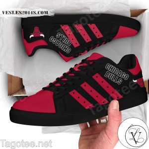 Chicago Bulls Print Stan Smith Shoes Style