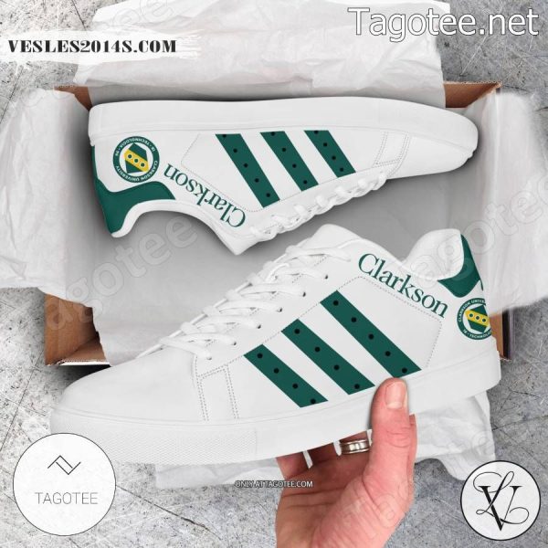 Clarkson University Logo Low Top Shoes