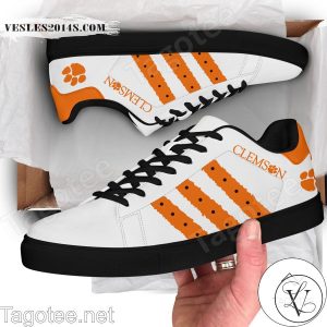 Clemson Tigers Print Stan Smith Shoes Style