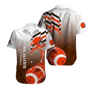 Cleveland Browns Hawaiian Shirt_Hawaiian Shirt Gift