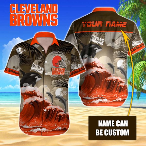 Cleveland Browns NFL-Hawaiian Shirt Custom