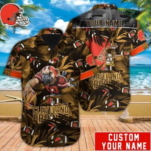 Cleveland Browns NFL-Hawaiian shirt Custom