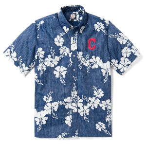 Cleveland Indians 50Th State Hawaiian Shirt