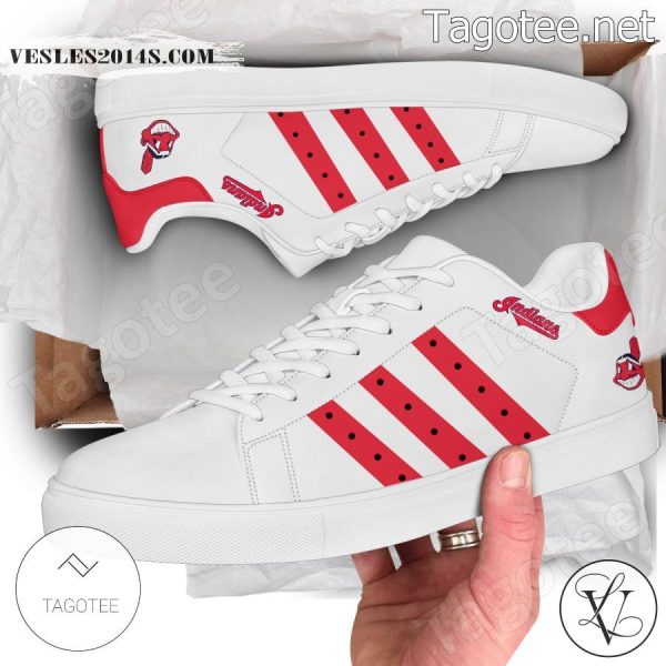 Cleveland Indians Logo Stan Smith Shoes