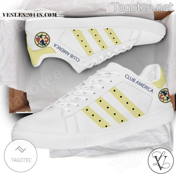 Club America Logo Stan Smith Shoes