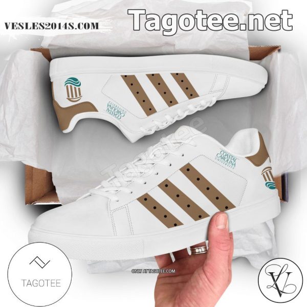 Coastal Carolina University Logo Stan Smith Shoes