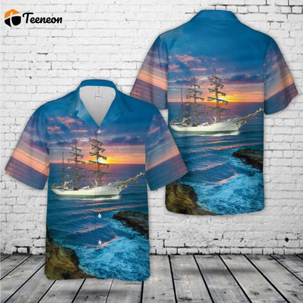 Colombian Navy ARC Gloria Hawaiian Shirt Gift for Dad Father Days