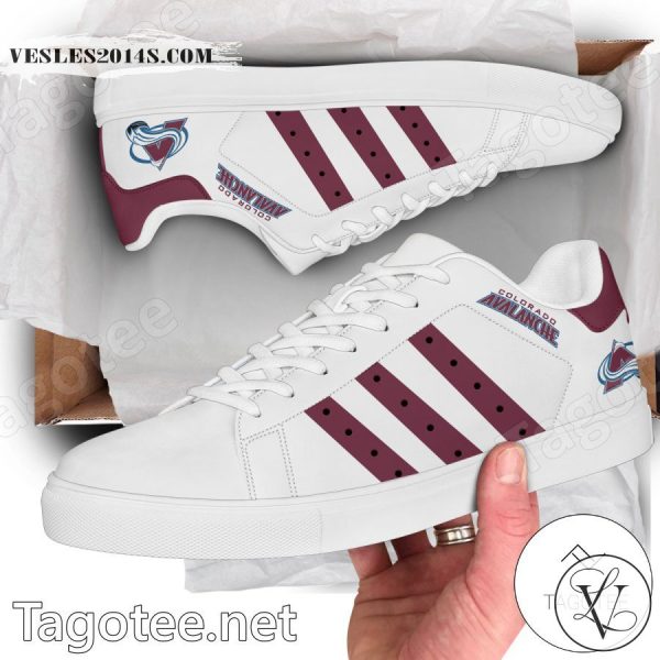 Colorado Avalanche Hockey Stan Smith Shoes