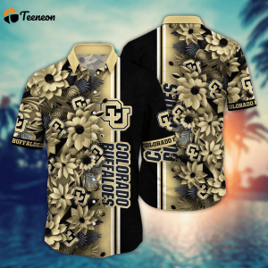 Colorado Buffaloes NCAA3 Flower Hawaii Shirt And Tshirt For Fans